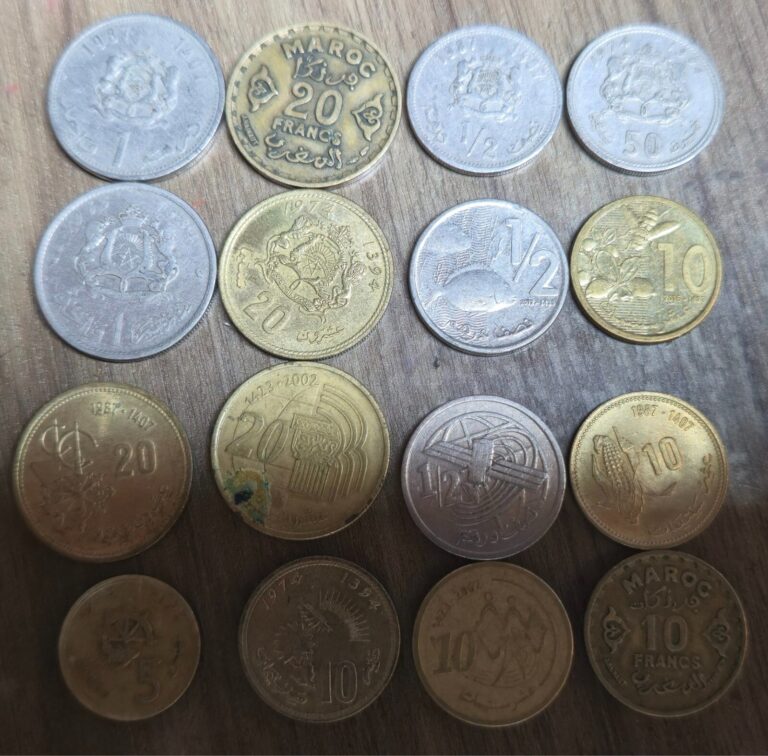 Read more about the article coins Morocco 16 pcs