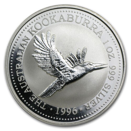 Read more about the article 1996 AUSTRALIA KOOKABURRA 1 OZ .999 SILVER $1 COIN BRILLIANT UNCIRC ENCAPSULATED