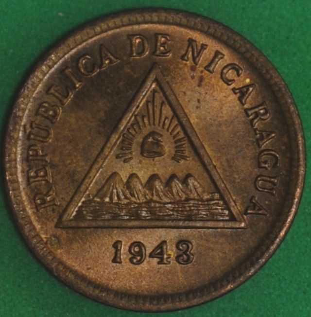 Read more about the article 1943 Nicaragua Centavo UNC