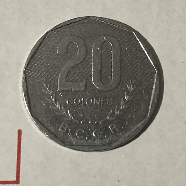 Read more about the article 20 Costa Rica Coin Error Off Center