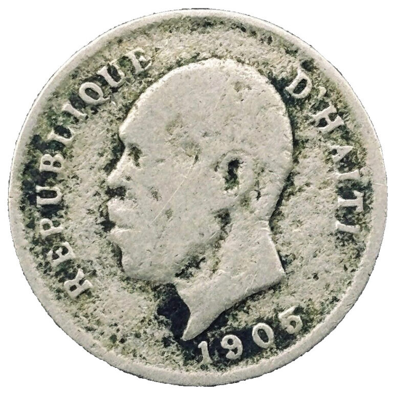 Read more about the article 1905 Haiti Coin 5 Centimes KM# 53 Haitian Foreign Rare Old Coins FREE SHIPPING