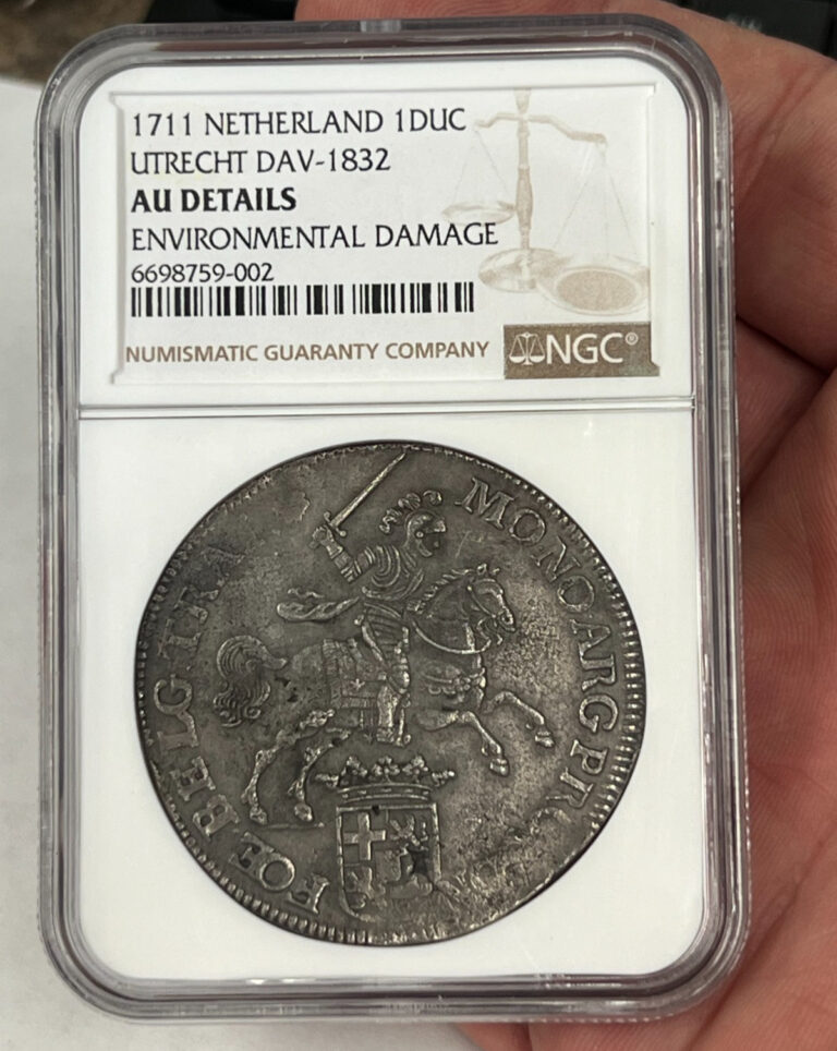 Read more about the article 1711 Netherland 1DUC Ducaton Silver Rider Utrecht Dav-1832 AU Enviromental