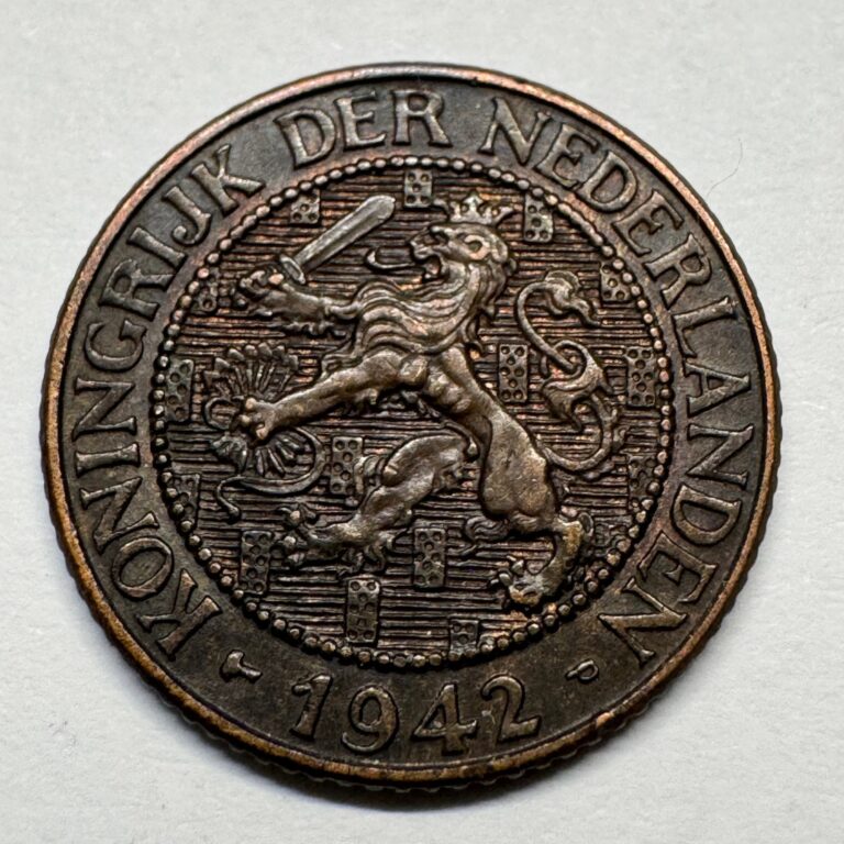 Read more about the article 1942 Netherlands 1 Cent – Coin #C-028