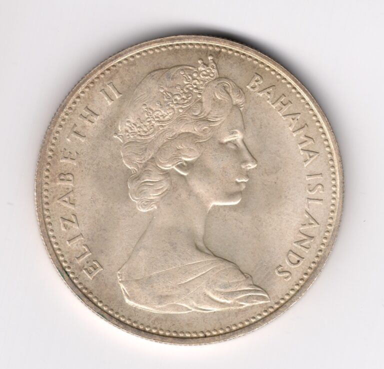 Read more about the article 1966 Bahamas 2 Dollars – Queen Elizabeth II Silver Coin (.925)