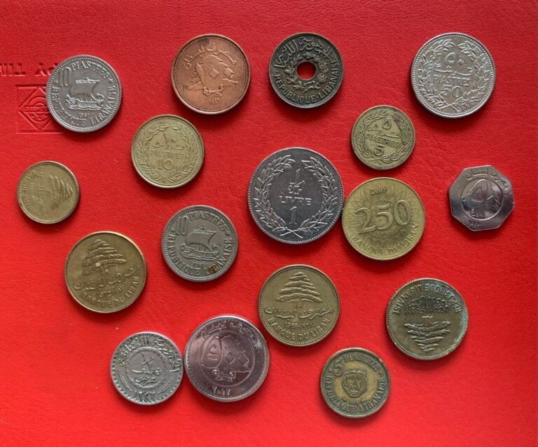 Read more about the article Lebanon different 17 Coins Lot
