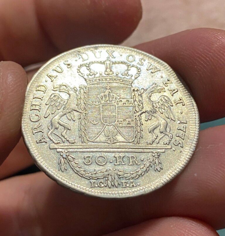 Read more about the article Polish States  1775 ICFA AR 30 Kreuzers  KM C3  Rare