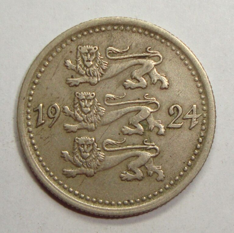 Read more about the article 1924 ESTONIA FIVE 5 MARKA WORLD COIN