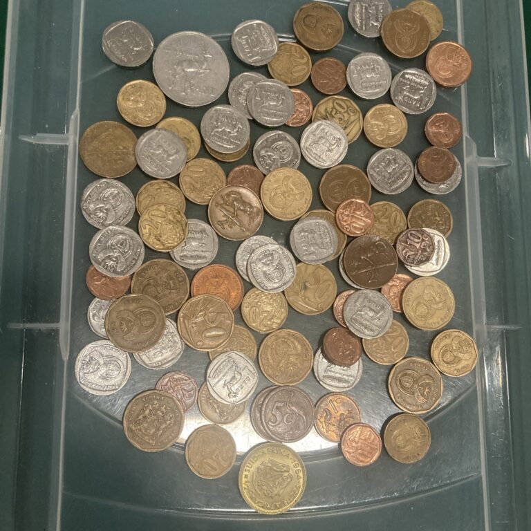 Read more about the article Lot of South African Coins. Includes All Pictured. Free Shipping. Lotid59