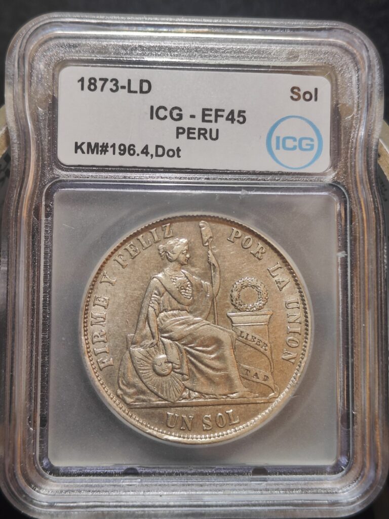 Read more about the article 1873 LD Peru Un Sol ICG EF45