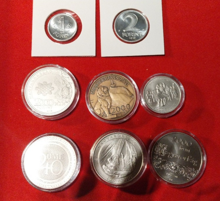 Read more about the article hungary excelent lot of 8 coins – very good coins