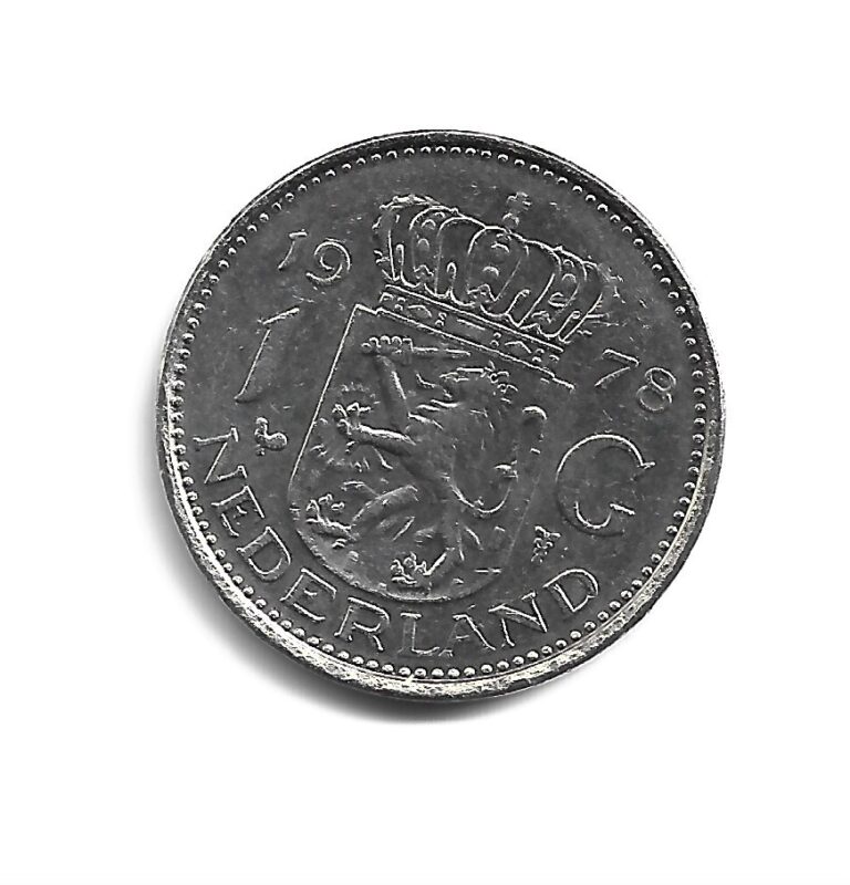 Read more about the article World Coins – Netherlands 1 Gulden 1978 Coin KM# 184a