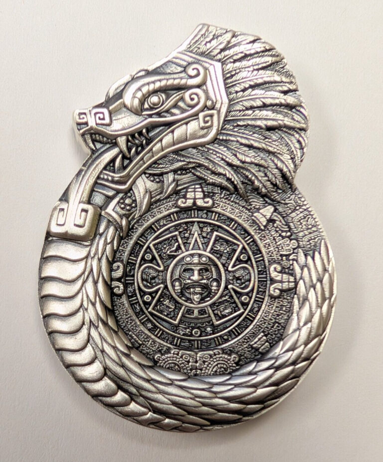 Read more about the article 2025 Aztec Mayan Dragon 1 Oz Silver Dragons of the World $1 Fiji Coin – JR025