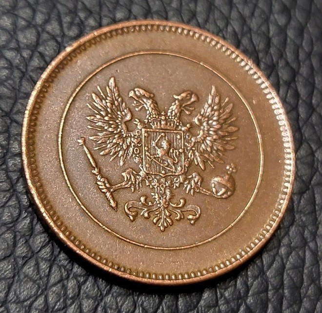 Read more about the article 1917  Finland 5 Penniä Coin