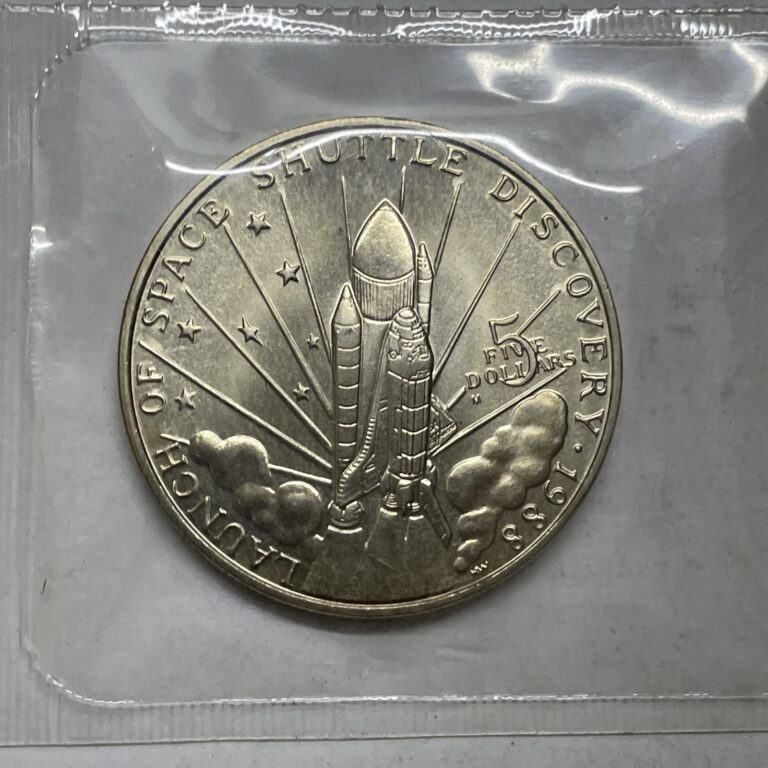 Read more about the article 1988 Marshall Islands Space Shuttle Discovery $5 Dollar UNC Coin Sealed