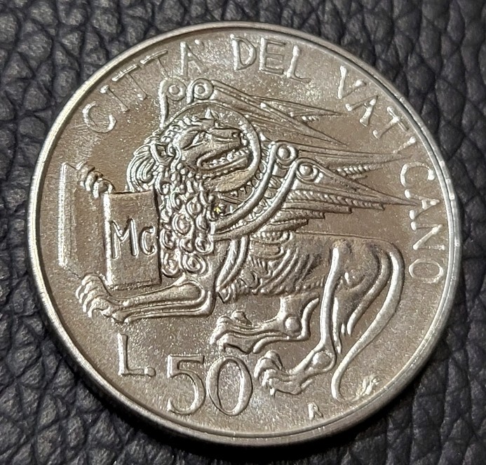 Read more about the article 1985 Vatican City 50 Lire Coin