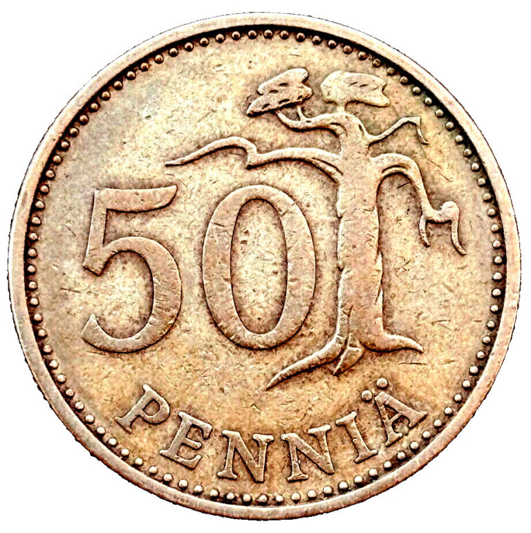Read more about the article 1964 Finland 50 Penniä KM# 48 Foreign RARE Old Collectible Europe Coins