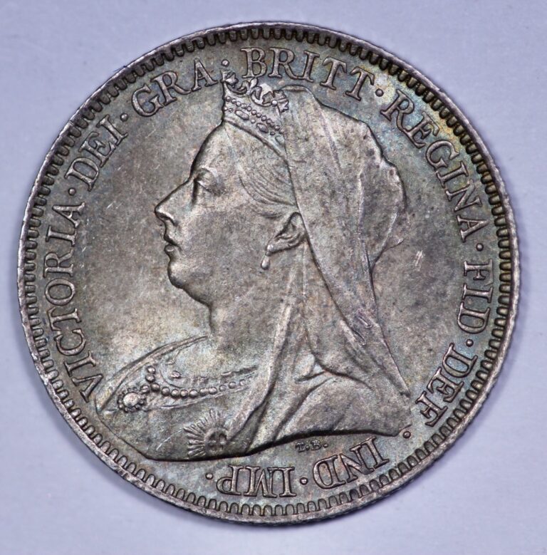 Read more about the article 1900 Great Britain Veiled Head 6p Sixpence Brilliant UNC