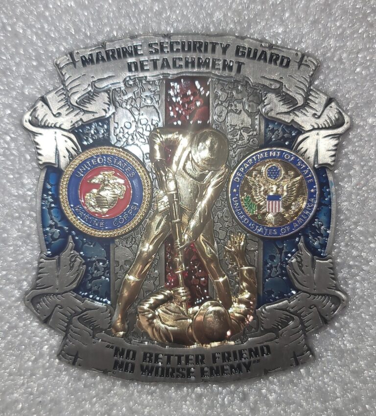 Read more about the article US Embassy Islamabad Pakistan Marine Security Detachment Challenge Coin