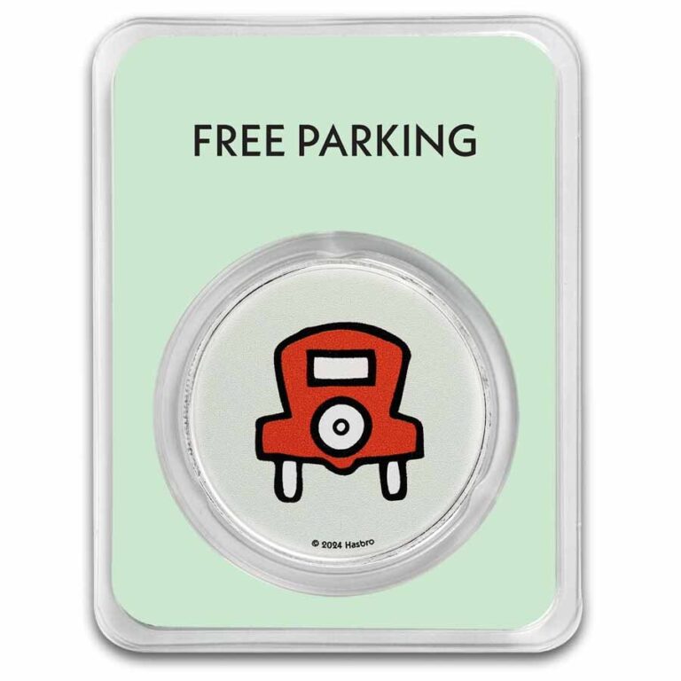 Read more about the article 2024 Samoa 1 oz Silver Monopoly Board Space: Free Parking w/ TEP