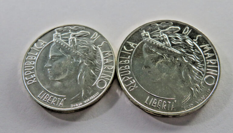 Read more about the article San Marino Set of 2 Coins 1986  KM 196-197