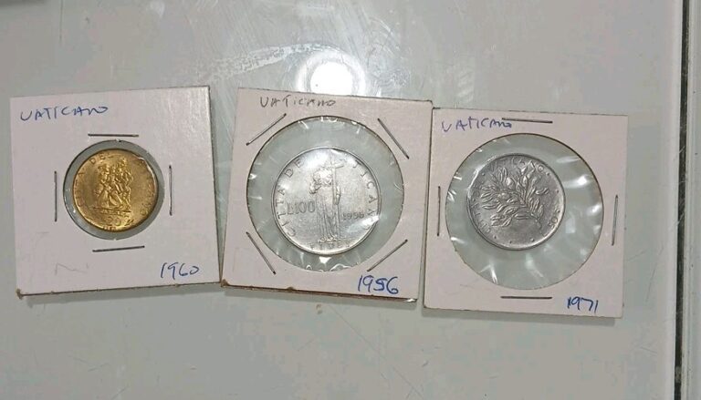 Read more about the article vatican coin set 1956 1960 1971