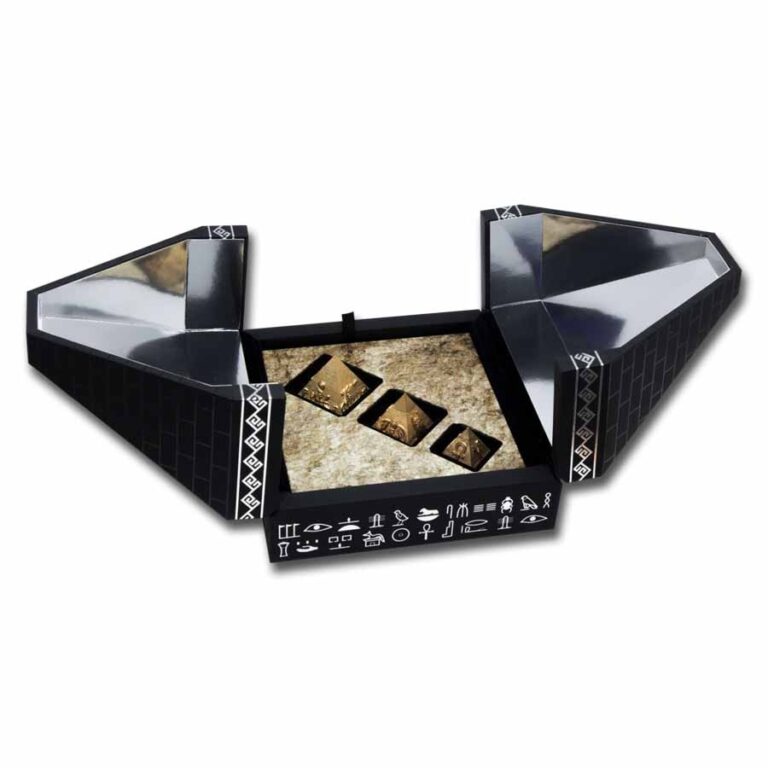 Read more about the article 2025 Djibouti Silver Pyramids of Giza 3D Shaped Coin Set