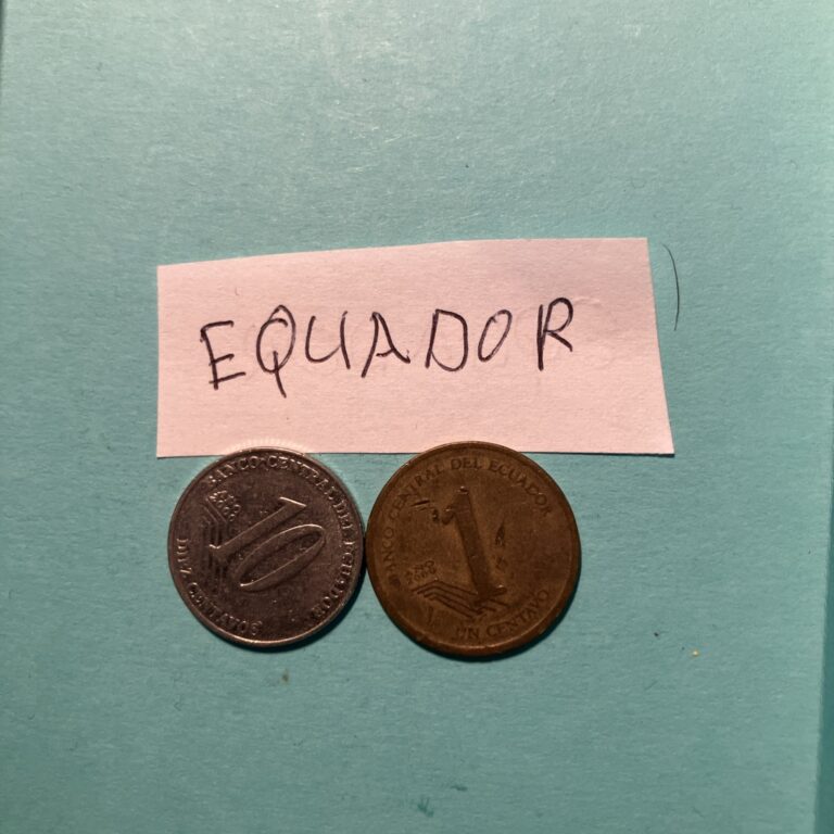 Read more about the article Ecuador coins.