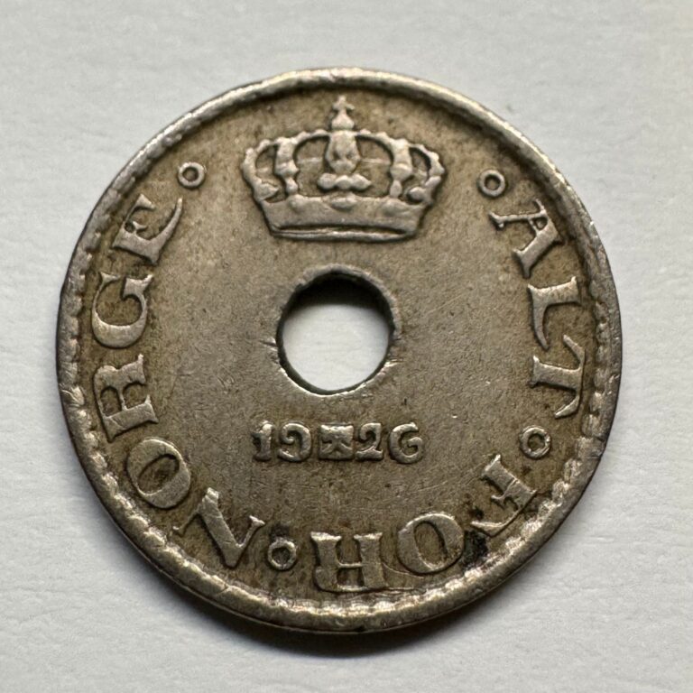 Read more about the article 1926 Norway 10 Ore – Coin #C-023