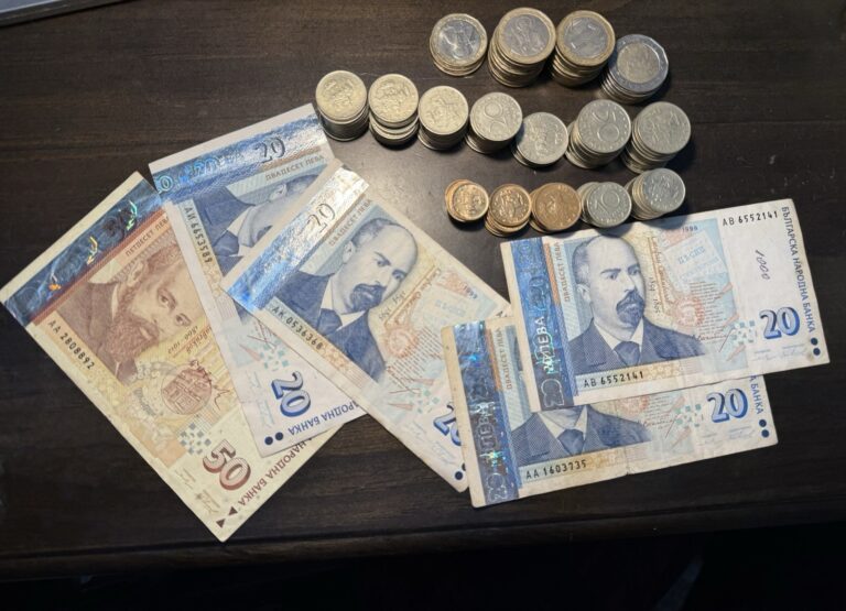 Read more about the article 185 Bulgarian Lev   Coins And Notes