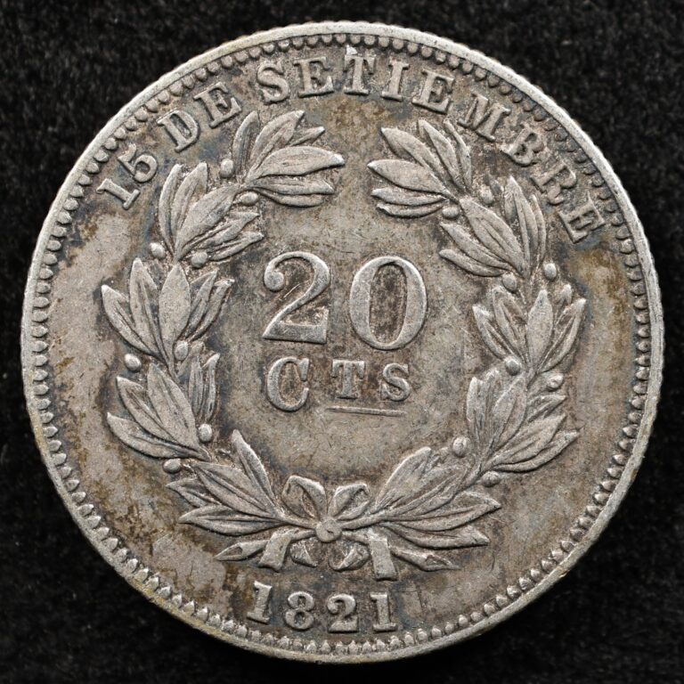 Read more about the article Nicaragua 20 Centavos 1880H  Coin  Silver  Inv#H372
