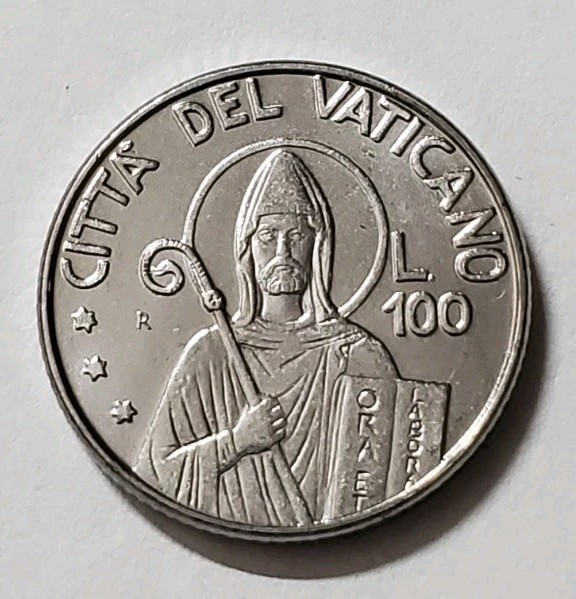 Read more about the article 1990 Vatican City 100 Lire Coin