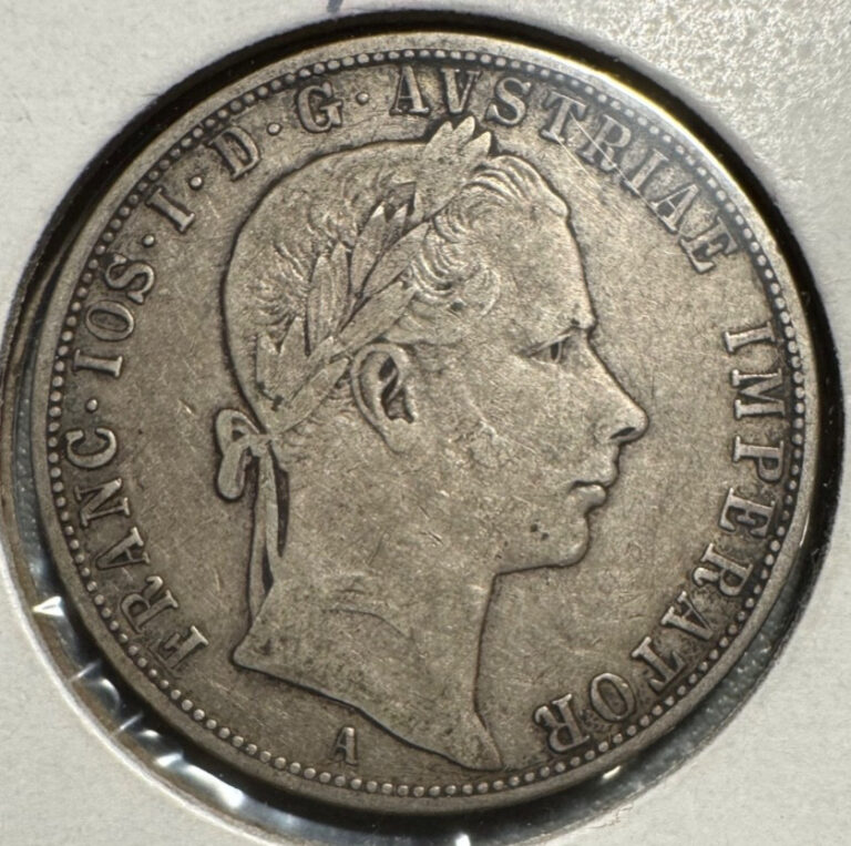 Read more about the article 1858 A Austria 1 Florin silver coin – Excellent Condition