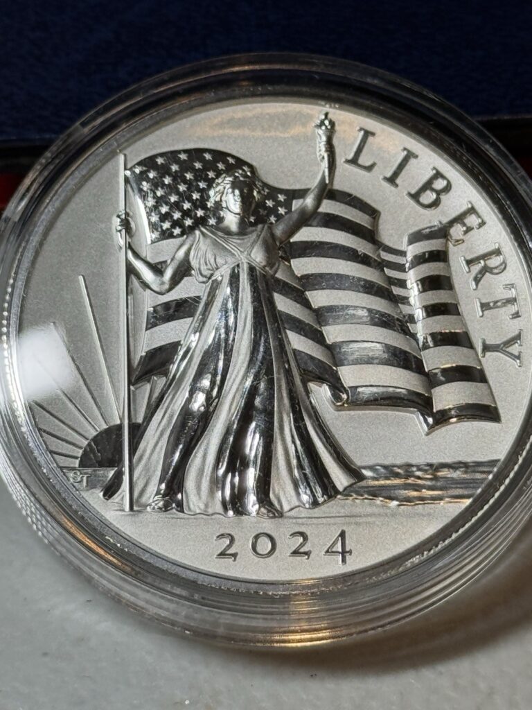 Read more about the article 2024 Samoa 2 Ounce Silver Light of Liberty Reverse Proof Ultra High Relief Coin