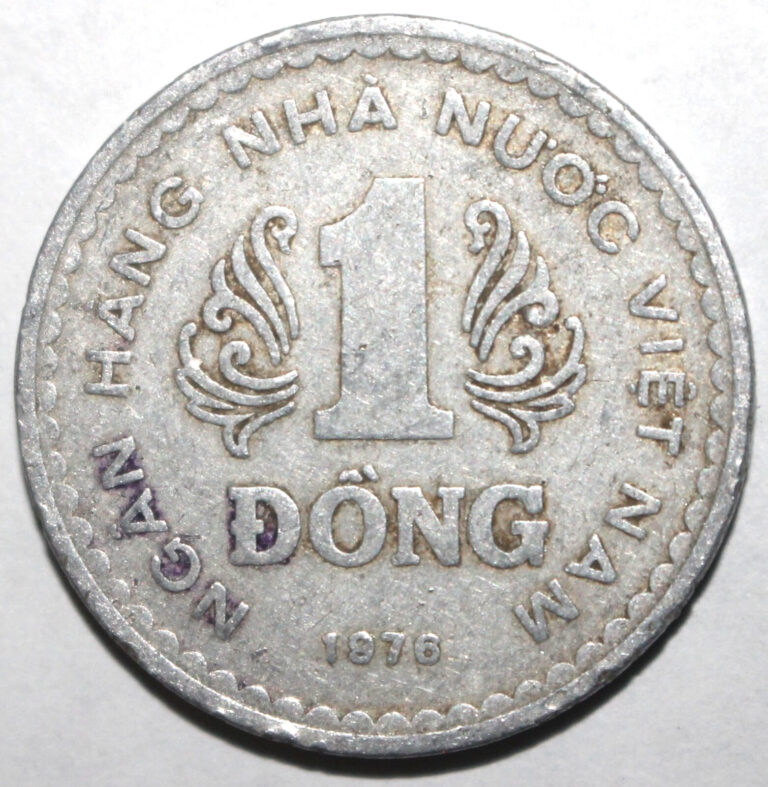 Read more about the article Vietnamese 1 Dong Coin 1976 KM# 14 Vietnam Viet Nam One Đồng
