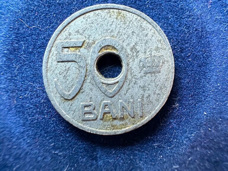Read more about the article Romania 1921 50 Bani Coin
