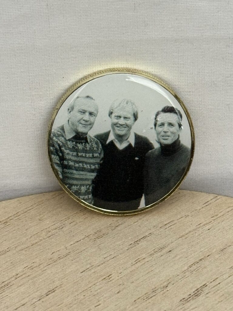 Read more about the article Champions Retreat Collectable Coin 1.25″ Nicklaus Palmer Player Evans  Georgia