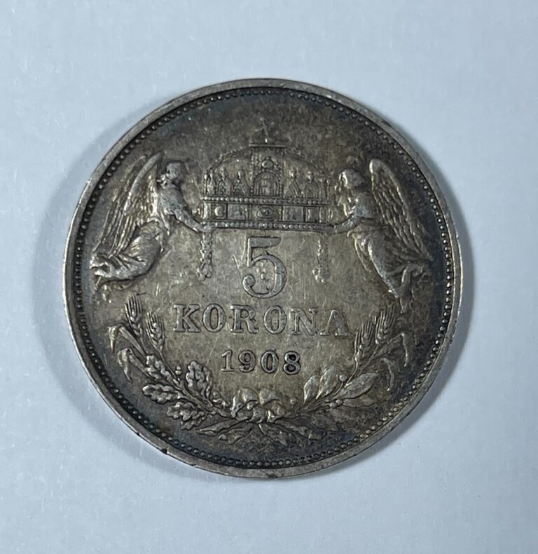 Read more about the article Hungary 1908 KB 100 Korona (#2719) XF