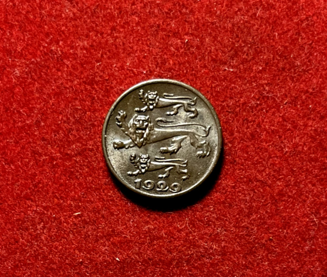 Read more about the article Estonia 1929 Sent UNC Bronze Coin KM#10 T3162a