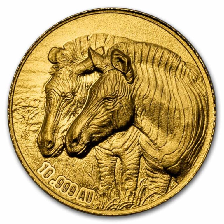 Read more about the article 2025 Ivory Coast 1 gram Gold P. DE Greef: Zebra (w/ Box and COA)