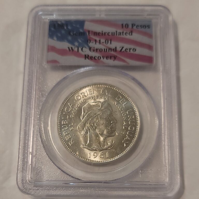 Read more about the article 1961 WTC Ground Zero Recovery 10 Pesos Uruguay Coin PCGS Gem Unc.