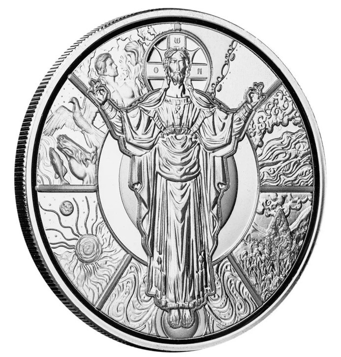 Read more about the article Samoa 2024 Jesus Collection The Creator BU 1 oz silver in capsule