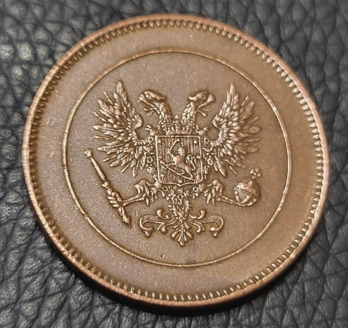 Read more about the article 1917  Finland 5 Penniä Coin