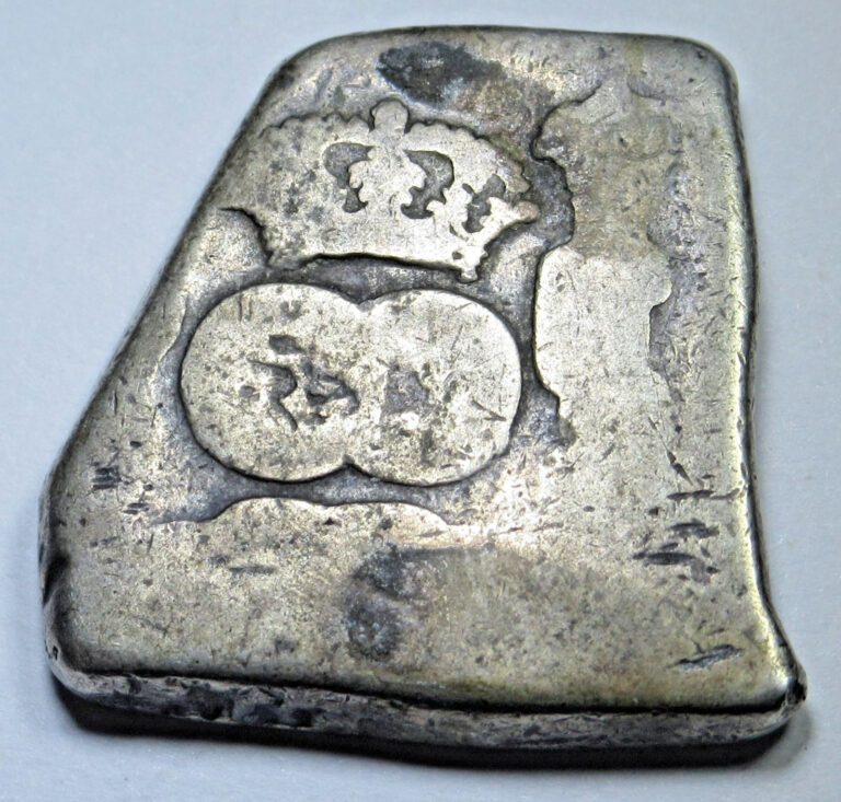 Read more about the article 1700’s Guatemala 4 Reales Genuine Spanish Colonial Pirate Treasure Cob 4R Coin