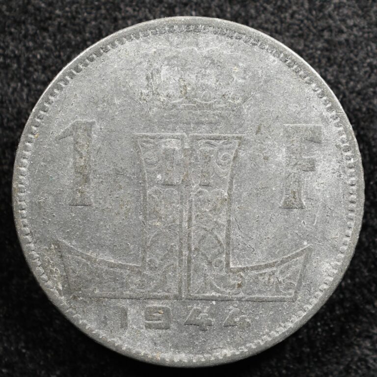 Read more about the article Belgium 1 Franc 1944  Coin  Inv#G430