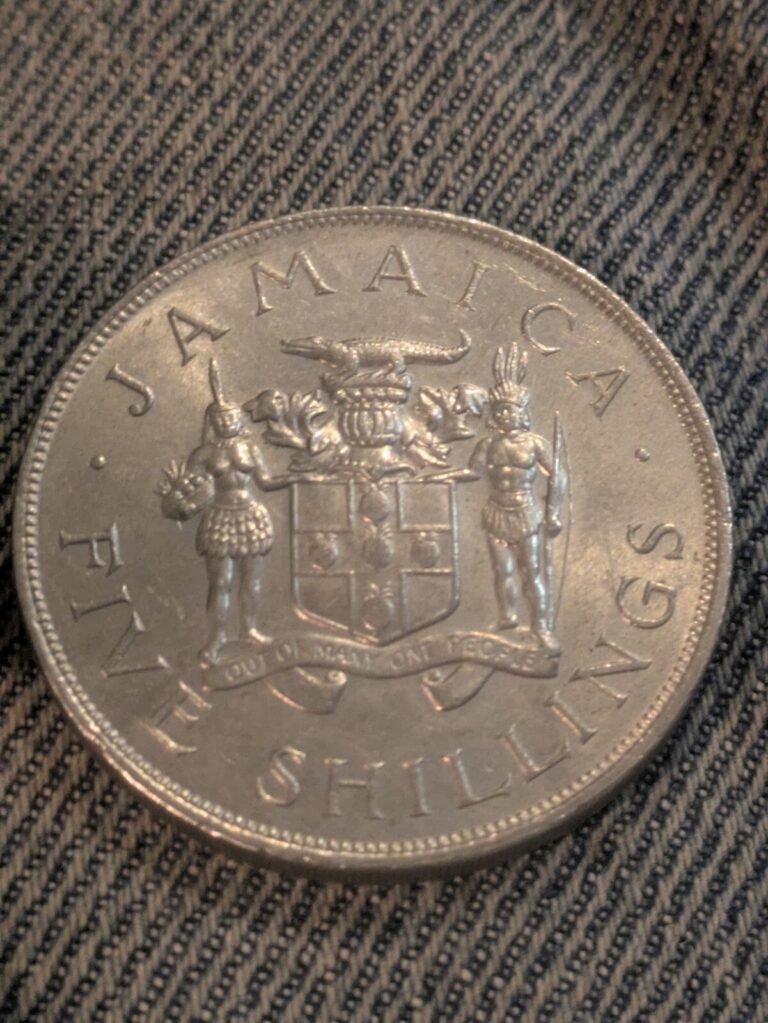 Read more about the article Jamaica 5 Shillings Coin  1966 KM# 40 British Empire and Commonwealth Games Unc