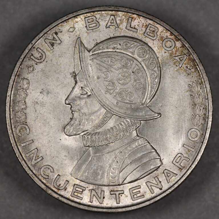 Read more about the article 1953 Panama Silver 1 Balboa Uncirculated