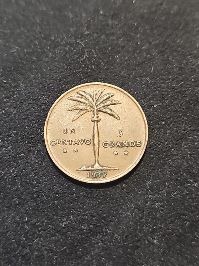 Read more about the article 1937 Dominican Republic One Centavo  World  Coin