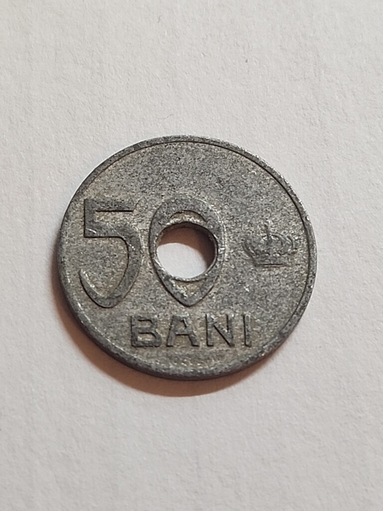 Read more about the article 1921 Romania 50 Bani Coin – Lot BT594