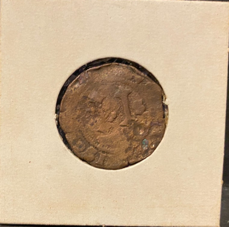 Read more about the article DOMINICAN REPUBLIC  1500-1600’s  Maravedi coin  circulated