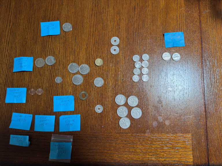 Read more about the article LOT 30 SCANDINAVIAN COINS DENMARK  NORWAY  SWEDEN   ICELAND NORDIC 1966-1998